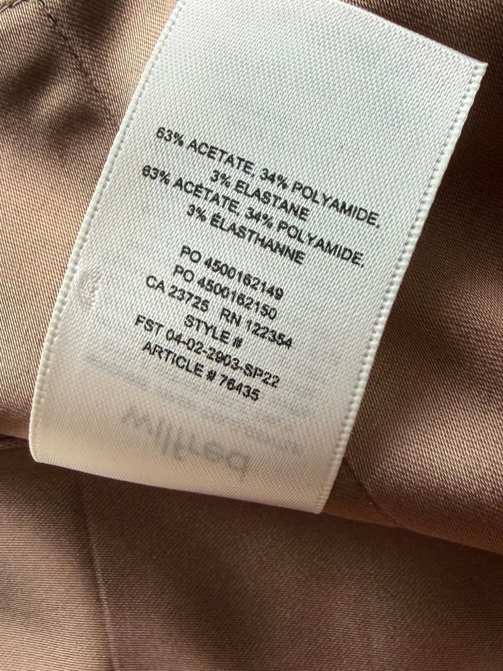 Aritzia Wilfred Bronze Shine Bustier Cropped Satin Like Top ($88) - Picture 13 of 13